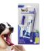 Toothbrush and Toothpaste Cat Fingerbrush Toothpaste Set Pet Store Hospital Shelter Teeth Care Kit for Fresh Breath for Puppies