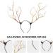minkissy Tree Branches Headband Reindeer Antlers Headband Big Antlers Hair Band Forest Cosplay Props Christmas and Easter Party Headbands (As Shown) - Buy Online on GoSupps.com