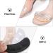 Buy SOLUSTRE Non-Slip Heel Inserts - 4 Pairs Metatarsal Pads for Foot Care | Invisible Flannel Insole Pads for Girls & Running - Buy Online on GoSupps.com
