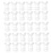 POPETPOP 30pcs Y-shaped Mascara Brush Eyelash Extension Tools Eyelash Perm Kit Y Shape Eyelash Brush Lash Lift Kit Eyelash Lift Lash Tool Eyelash Grafting Tool Plastic Make up Extend 4.8x3.5cm Transparent color