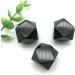 Specimen Natural Black Obsidian Crystals Stone Carved Polyhedron Shaped Smooth StoneCrystals Room DecorationStone Stone Crystal Reiki - Buy Online on GoSupps.com