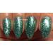 Bluesky Nail Gel Polish GREEN GLITTER HOLOGRAPHIC PLATINUM 25 UV LED Soak Off 10ml - Buy Online on GoSupps.com