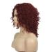 SHIYID Women's Medium Kinky Curly Red Wig - Natural Synthetic Full Wig for African American Style - Buy Online on GoSupps.com