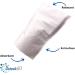 Dstock60 - 50 Nonwoven Disposable Waffle Wash Gloves | 80g Welded | International Shipping Available - Buy Online on GoSupps.com