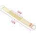 YingRen Natural Loofah Exfoliating Back Strap Scrubber Massager + Exfoliating Brush - Spa Bath Massage Set - Buy Online on GoSupps.com