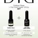 Didier Lab Rubber Base & Top Coat Gel Nail Polish Set - Clear Base Gel with No Wipe Top Coat - Long Lasting UV LED Polish for Strong Nails - Buy Online on GoSupps.com