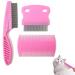 PHCOZY 1 Pcs Lice Comb Flea Comb Lice Comb Metal Teeth Lice Comb Plastic Double Sided Nits Comb