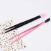 Nail Tweezers Double Sided Nail Art Sticker Silicone Press Rhinestone Picker Nippers Pink Brushes - Buy Online on GoSupps.com