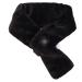 Ylszhyr black neck heating pillow mobile USB heating neck wrap USB heating scarf portable neck heater soft electrical heating scarf for winter outdoors