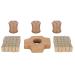 Natudeco Moxibustion Box Moxa Roll Portable Home Body Acupuncture Moxa Box Stick Moxibustion Tank Vertical Treatment for Home