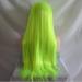 BGHJUE Fluorescent Green African Lace Front Wig - Heat Resistant Synthetic Hair for Black Women - Buy Online on GoSupps.com