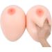 Buy Ivita Silicone Crossdresser Breasts - B Cup Prostheses for Cosplay & Transgender | 600g Pair - White - Buy Online on GoSupps.com