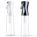 AOOWU Spray bottle Hair 2 Pack Water Caller Water bottle Hairdresser Spray bottle Spray Bottle for Hair Salon Water Spray Hair Tool For Hair (300ml Transparent) 300ml Transparent