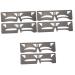 FOMIYES 6 Pcs Eyebrow Ruler Tiaras for Girls Brow Tool T Tool Brow Makeup Supplies Eyebrow Trimming Mold