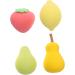 FRCOLOR 16 Pieces Square Fruit Beauty Egg Makeup Sponges Makeup Tools Stirrer Beauty Blender Cosmetic Powder Puffs for Girls Portable Powder Puffs Liquid Cosmetics Blush - Buy Online on GoSupps.com