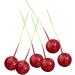 ABOOFAN 300 Pcs Artificial Holly Berry Red Fake Berry Home Vase Filler Artificial Berries Decoration Christmas Flower Floral Stem Home Decorations Simulation Fruit Branch Household - Buy Online on GoSupps.com