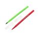 LALADEFIEE 2pcs Can Be Food Coloring Pen Dual Tip Markers Edible Ink Pens Edible Ink Baking Pen Cakey Plastic Red Green