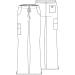 Dickies Women's Signature Mid Rise Drawstring Cargo Scrub Pant - Large Petite, Black - Buy Online on GoSupps.com