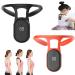 Smart Corrector for Hunchback Smart Back Support Vibration Reminder Corrects Posture Smart Posture Corrector Smart Posture Reminder Corrector Device (Black+Orange)