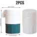 Buy Pill Crushers & Splitters - 2pcs Travel Pill Cutter & Organizer for Vitamins - International Shipping Available - Buy Online on GoSupps.com