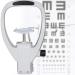 Cymyyds optometry accessories for forehead support lifting chin holder with a setting button lifting height 40 mm for automatic refractometer visual training optical instrument