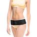Ezweiji Iliosakralg rtel back bandage custody belt pregnancy ISG belt with a two-layer Velcro fastener to stabilize the SI joint and to relieve sciatic nerves