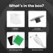 Pivo Lightbox 10 - Portable Professional Product Photography Studio Kit with Turntable, Backdrops, and Dimmer Control - Buy Online on GoSupps.com