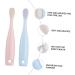 TOVINANNA 6-Pack Infant Toothbrush Set | Soft Bristle Baby Tongue Cleaners | Gentle Bathroom Care for Kids - Buy Online on GoSupps.com