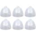 Buy 10-Piece Washable Silicone Ear Plugs | 8mm Open Design Replacement Tips for Hearing Aids - Buy Online on GoSupps.com