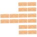 Angoily 16 Pcs Eyebrow Practice Block Eyeshadow Flexible Eye Makeup Skin Makeup Practice Board Fake Skin 3d 16x7cmx4pcs As Shownx4pcs