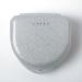 Glitter Silver Cool Denture Box | Night Guard & Braces Holder | International Shipping - Buy Online on GoSupps.com