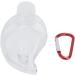 2Set 50ml Travel Bottle Home Decoration Pendant Pendant with Keychain Flip Cap Plastic Liquid Bottle Refillable Leakproof Transparent Squeeze Container (Flip cover maple leaf Flip cover maple leaf style - Buy Online on GoSupps.com