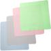 Hemoton 4pcs Wipe Cloth Glasses Cleaning Cloth Large Cleaning Cloth Colored Lens Cleaning Cloth Glasses Wipes Glasses Cloth for Eyeglasses Eyeglass Cleaning Cloth Cloths for Wipes