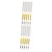 DOITOOL 10 Pcs White Lying Silkworm Pen Crayons Eyeshadow Makeup Pen Highlighter Pen Girl Liquid Eyeliner