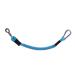 ARBO-INOX - Tie rope for trailers - with snap hook and panic hook - plastic cover (turquoise)