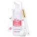 Eyelash shampoo for eyelash extension eyelashes shampoo lash shampoo 60ml eyelash foam clean eyelash cleaner for salon and home use (bubble gum)
