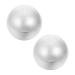 Lurrose 2 pieces of stainless steel ball Stress balls Hand massage devices Hand massage device Ball Physical Balls Sports Toys Health Balls Health Exercise Ball Fitness Balls Metal Handball