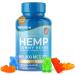 WELLUTION Hemp Gummies 985,000 High Potency - Fruity Gummy Bear with Hemp Oil. Natural Hemp Candy Supplements - Nutritional Value & Great Taste