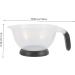 DOITOOL Mixing Bowls Tools Hair Dye Making Hair Dying Mixing Bowl Hair Dye Mixing Bowl with Handle Facial Hair Dye Bowl DIY Hair Dye Holder Bowl for Mixing Silica Gel Care Hair Color Brush - Buy Online on GoSupps.com