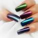 Magic Pink Pigment Effects for UV Gel Nails | Chrome & Mermaid Nail Art - Buy Online on GoSupps.com