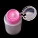 Push-Down Donor 150ml Nail Polish Remover Pump Bottle - Empty Pink Alcohol & Oil Liquid Dispenser - Buy Online on GoSupps.com