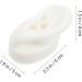 ibasenice Silicone Ear Model: Soft Silicone Artificial Ear Model for Jewelry Earrings Display 1 Pair White - Buy Online on GoSupps.com