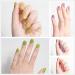 JOLIGEL 4Pcs Gel Nail Polish Set Starter Kit 7.3ml Soak Off for Nail Art Design UV LED Manicure Semi Permanent Long Lasting Mirror Finish Non-Toxic Resin 006 "Frigid" Series (Emerald / Granny Grey / Anthracite Grey / Coffee Brown) - Buy Online on GoSupps.com