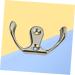 Housoutil Zinc Alloy Hooks 10pcs Cabinet Hooks Door Wall Hook Towel Hanger Coat Hooks Robe Hooks Clothes Hook Zinc Alloy medium Silver - Buy Online on GoSupps.com