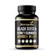 Black Seed Oil & Honey Gummies 2% Thymoquinone - Nigella Sativa to Support Immune System - Powerful Antioxidants for Hair Skin Joints & Wellness - Gluten Free - 60 Vegetarian Gummies Nutritaroz