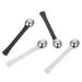 Baluue 4 Pi ces d'importation r sine eye care planche gratter le visage applicateur de cr me contour des yeux masseur oculaire b tons de massage des yeux outils de maquillage