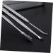 3pcs Stainless Steel Ear Cuffs Ear Cleaner Set with Ear Wax Remover - Silver - Buy Online on GoSupps.com
