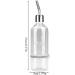 PSPSOP Parrots Drinking Fountain 180ml/350ml - Water Supply Bottles for Birds & Small Animals with Stainless Steel Nipple Dispenser - Buy Online on GoSupps.com