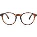 Stylish Blue Light Blocking Reading Glasses for Men & Women - Tortoiseshell Round Frame 2.5 - Buy Online on GoSupps.com