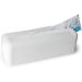 Visfresh Travel-Friendly Disposable Daily Contact Lens Case Organizer Premium Quality Water-Resistant Silicone Case with Clearly Labeled R & L Storage up to 30 lenses (White) - Buy Online on GoSupps.com